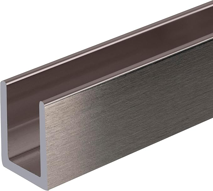 Brixwell SDCD3812BN-CCP12-XCP5 Brushed Nickel Frameless Shower Door Aluminum