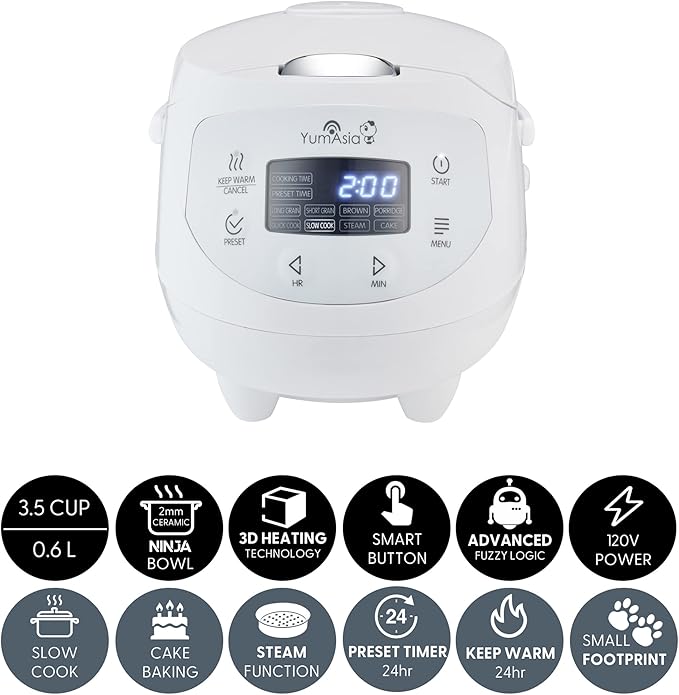 Yum Asia Panda Mini Rice Cooker