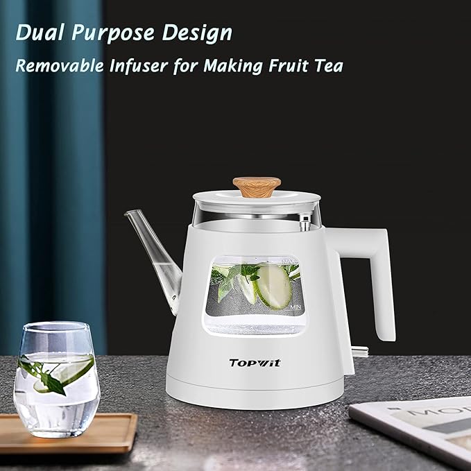 TOPWIT Electric Kettle, 1.0L Electric Tea Kettle