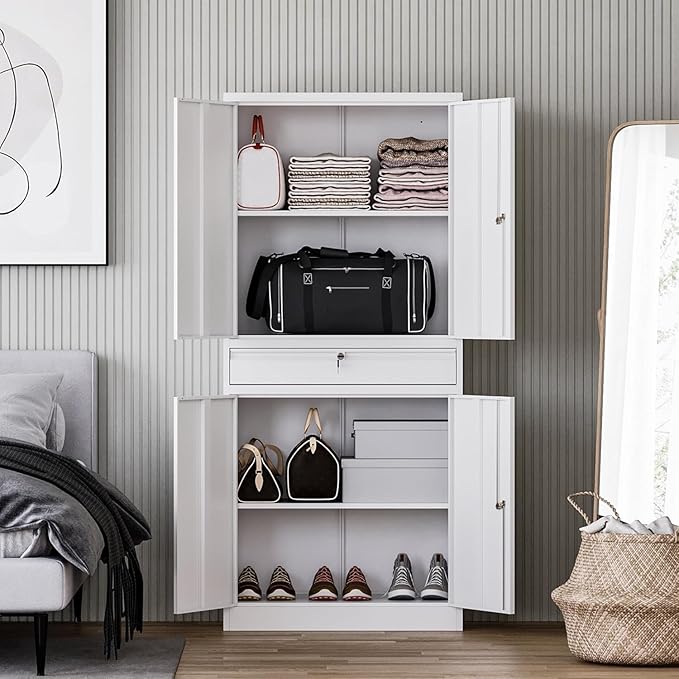 Letaya Metal Garage Storage Cabinet