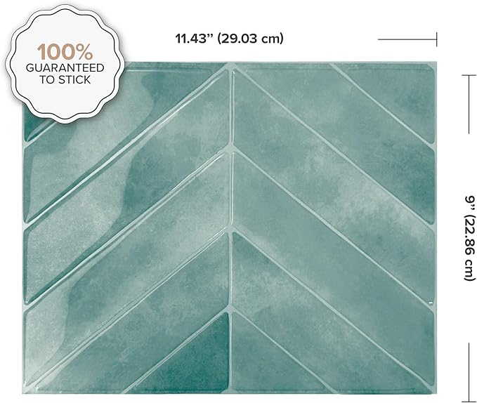 SMART TILES Peel and Stick Backsplash