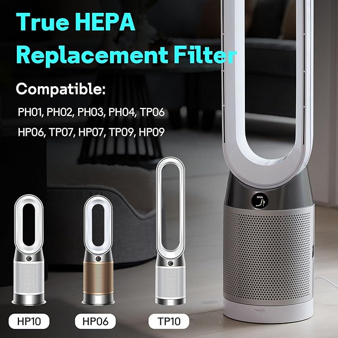 Leemone True HEPA+Carbon Filter 2-Pack Replacement