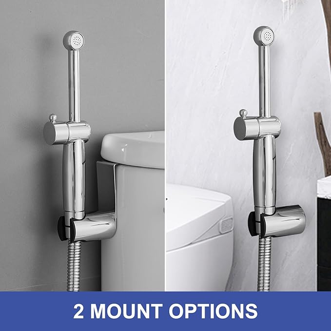 Chrome Handheld Bidet Sprayer for Toilet