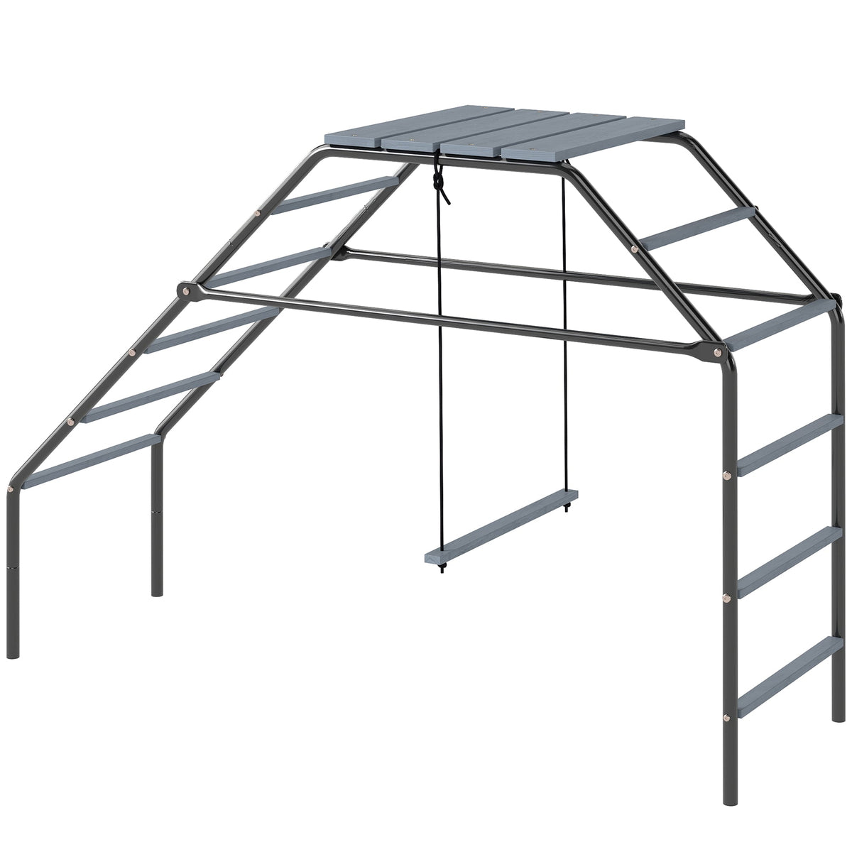 Chicken Coop Perches with Adjustable Swing, 10 Roosting Bars, for Backyard, Farm