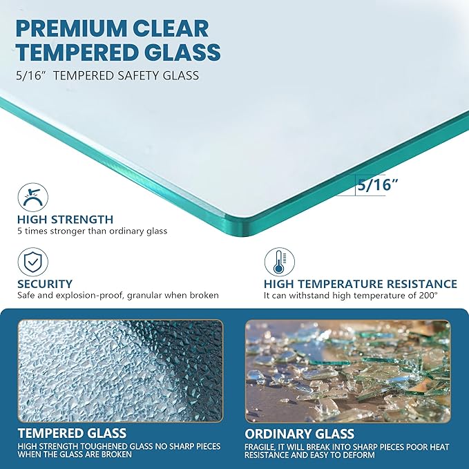 Bathroom Shower Glass Door 36 * 62"