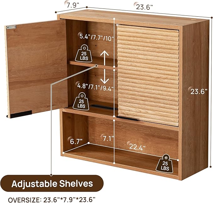 Wall Mounted Bathroom Cabinet
