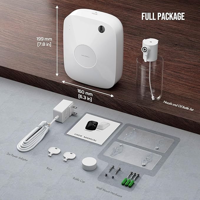 Airversa Smart Waterless Essential Oil Diffuser Scent Air Machine