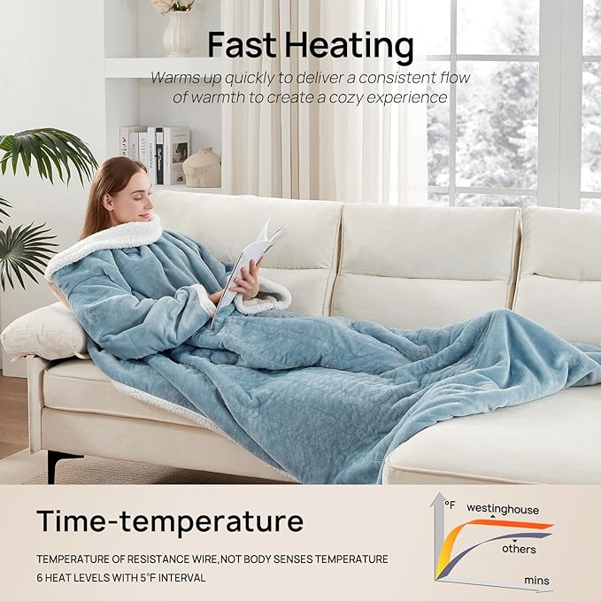 Westinghouse Electric Snuggle Throw Blankets