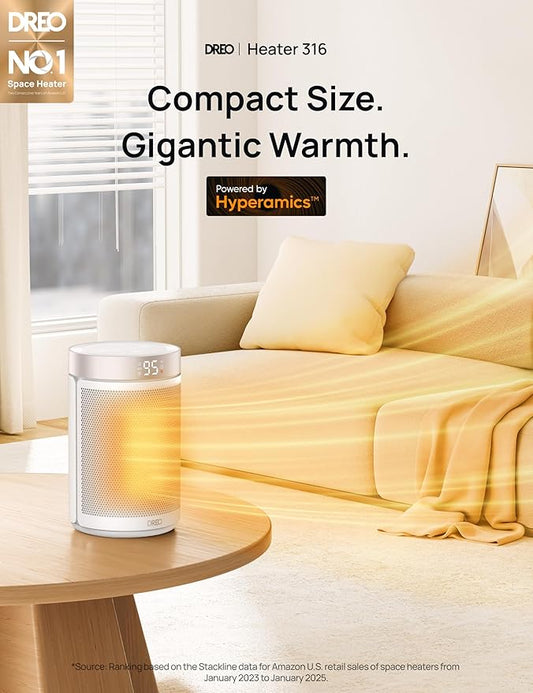 DREO Space Heater, Portable Electric Heaters