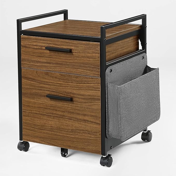 EUREKA ERGONOMIC 2-Drawer Mobile File Cabinet