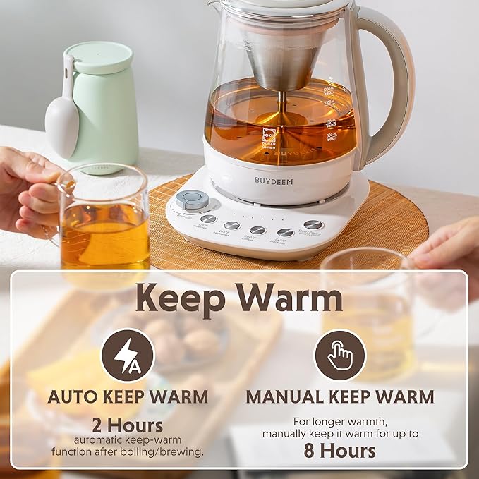 BUYDEEM K156 Tea Maker, Electric Kettle