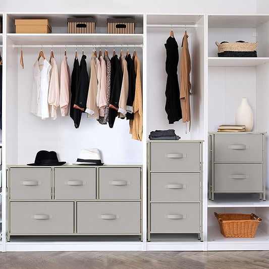 Simple Houseware 2 Tier Night Stands Dresser