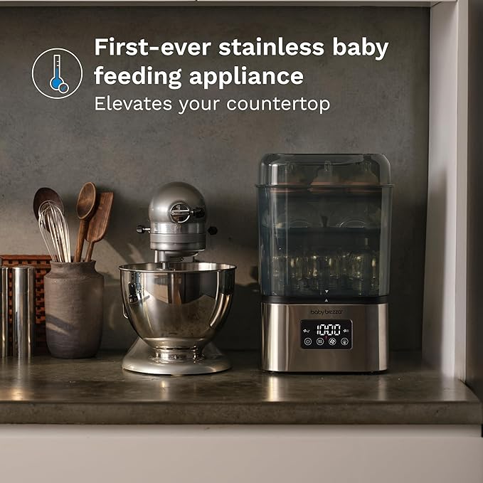 Baby Brezza 10 Minute SuperQuick Bottle Sterilizer + Dryer