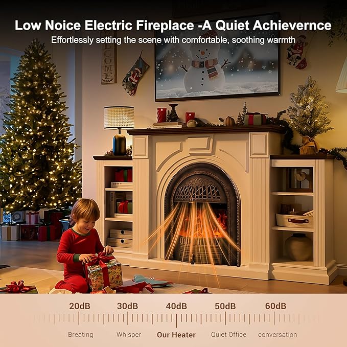 Farmhouse Electric Fireplace