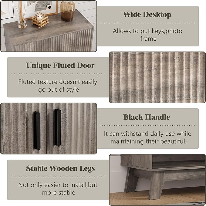 Shoe Cabinet Storage for Entryway