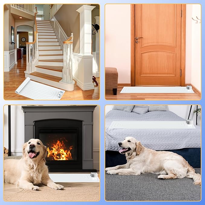 Scat Mat for Dogs and Cats, 3 Adjustable Safe Modes, Indoor Dog & cat