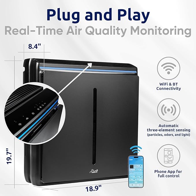 Rabbit Air, A3 SPA-1000N Air Purifiers