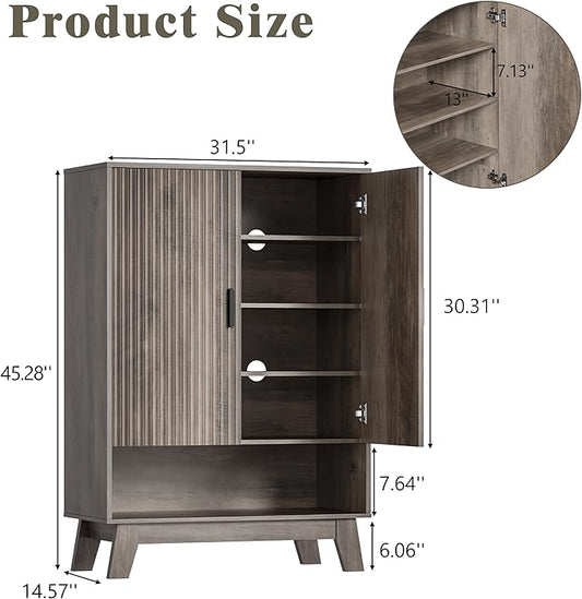 Shoe Cabinet Storage for Entryway