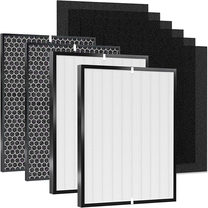 10-Pack 3000 Replacement Filters Compatible AD3000 Air Purifi-er, 3000Pro Air