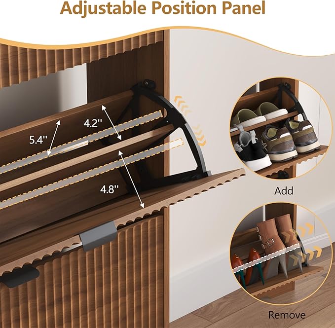 Shoe Cabinet Storage for Entryway