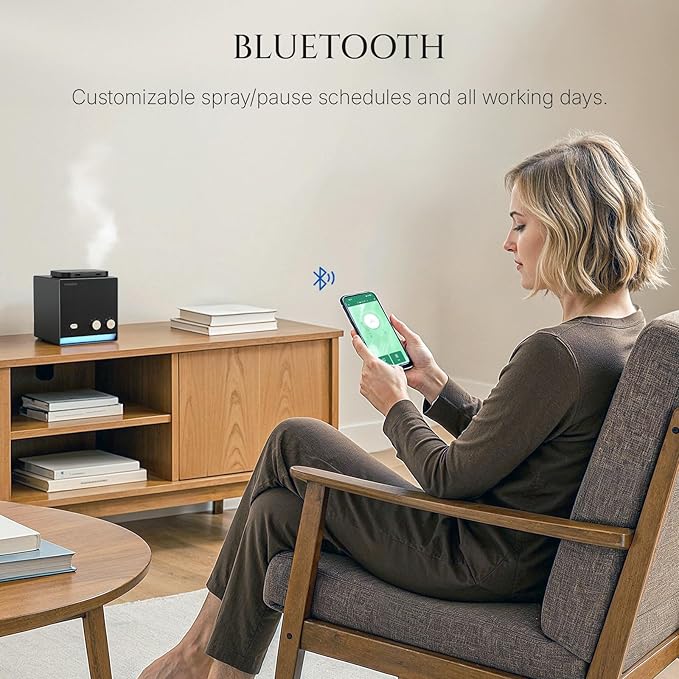 Smart Waterless Essential Oil Diffuser