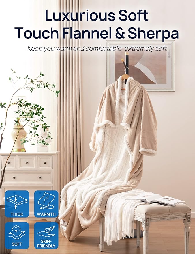Westinghouse Electric Snuggle Throw Blankets