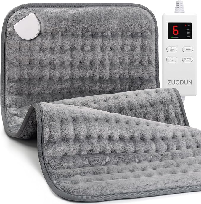 Heating Pad for Back, and Shoulder Pain Relief, Electric Heat Pad