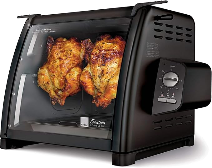 Ronco Modern Rotisserie Oven, Large Capacity Countertop Oven, Easy-to-Use