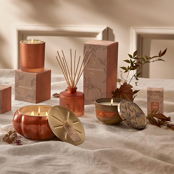 Thymes Pura Refills – 2 Pack of Oil Diffuser Scents – Long-Lasting Pura
