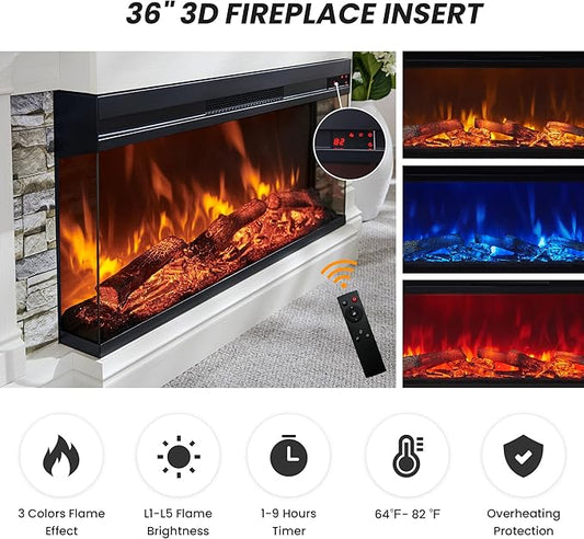 OKD 52" Electric Fireplace