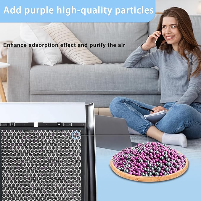 10-Pack 3000 Replacement Filters Compatible AD3000 Air Purifi-er, 3000Pro Air