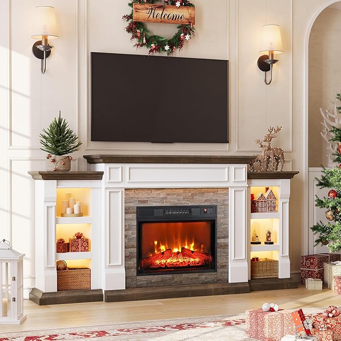 LGHM 72" Electric Fireplace