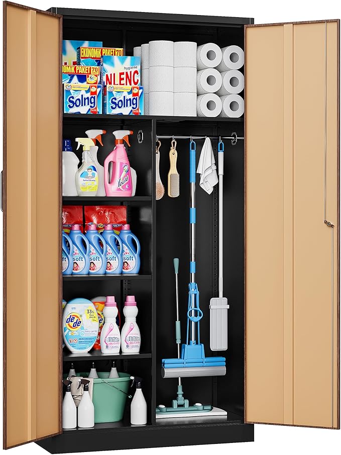 Wide & Deep Metal Storage Cabinet