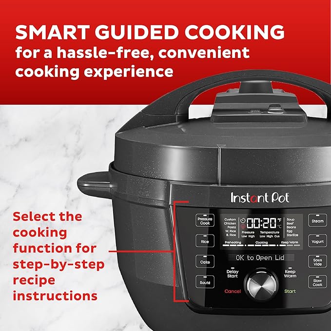 Instant Pot RIO Wide Plus, 9-in-1 Electric Pressure Cooker, 35% Larger Cooking