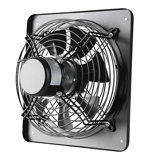 12 Inch Window Exhaust Wall Mounted Ventilation Basement Extractor Industrial