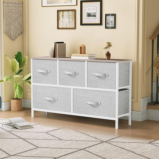 DWVO 5 Dresser for Bedroom, Storage Dresser