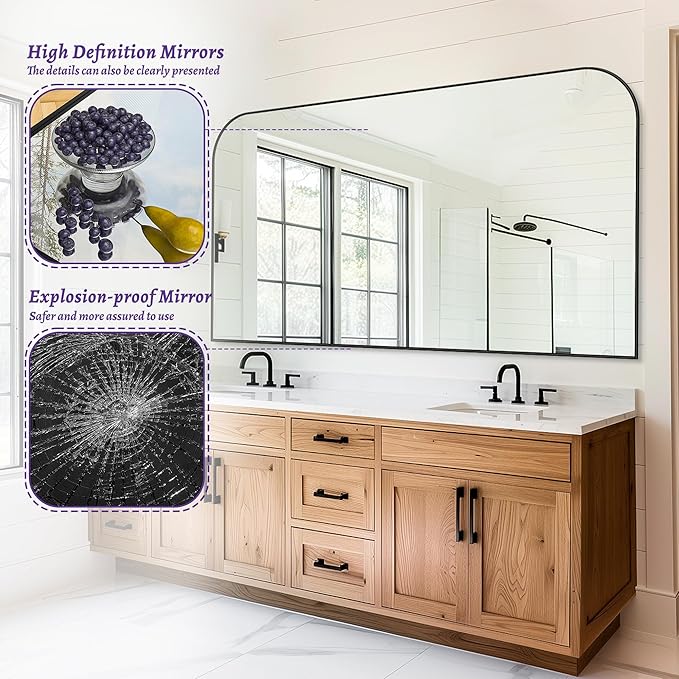 Bathroom Mirror, Wall Mirrors, Bathroom Vanity Mirror