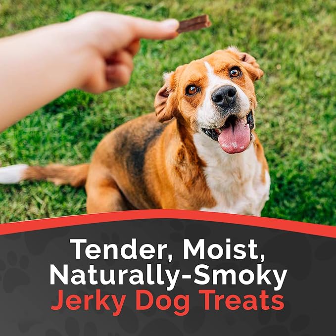 Miss Nelly's - Chicken Jerky Dog Treats - Soft Sticks - USA Made and Sourced - Original Smoke House Recipe - Small Batch Chicken Jerky for Dogs - Minimally Processed - 32 oz. Jar