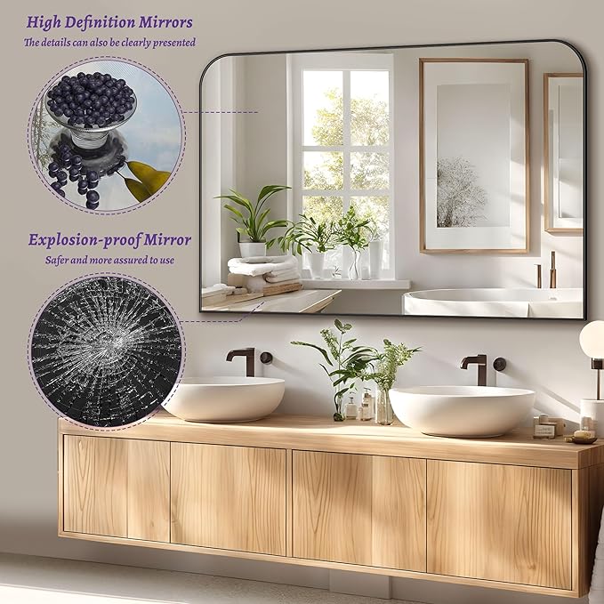 Bathroom Mirror, Wall Mirrors, Bathroom Vanity Mirror