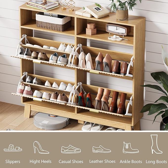 Shoe Cabinet Storage for Entryway