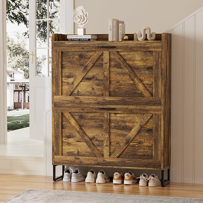 EOYUTLLY Shoe Cabinet for Entryway