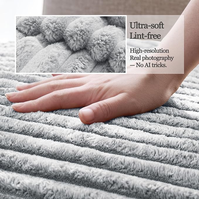 Waterproof Dual Non-Slip Couch Cover for Dogs, Fuzzy Soft Pet Couch Covers for 2 Cushion Sofa loveseat, Pet Friendly Soft Dog Bed Covers Sofa Cover Washable (Seagull Gray, 33" x 62" 1 Pack)
