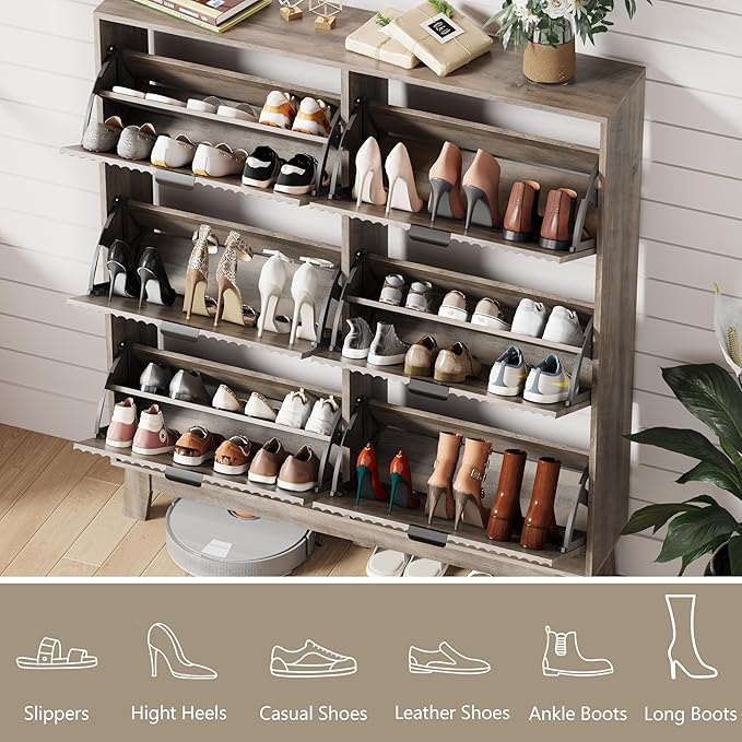 Shoe Cabinet Storage for Entryway