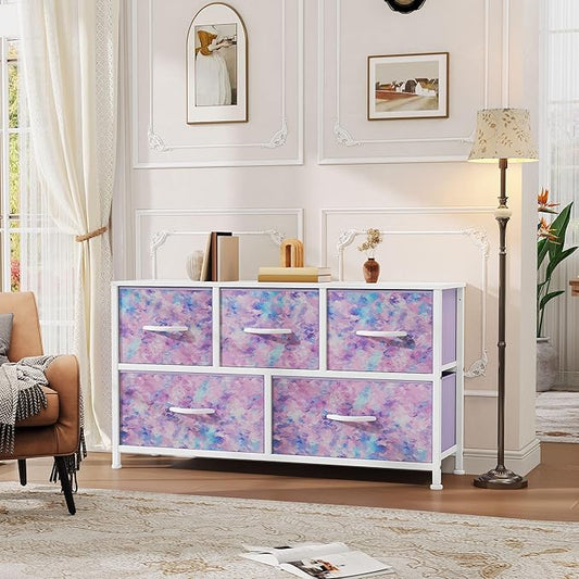 DWVO Dresser with 5 Drawers