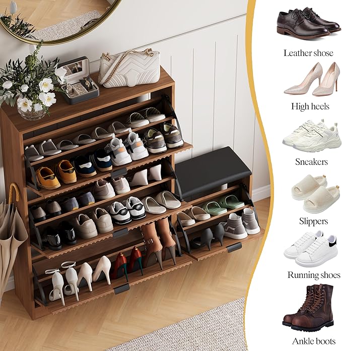 Shoe Cabinet Storage for Entryway
