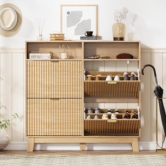 Shoe Cabinet Storage for Entryway