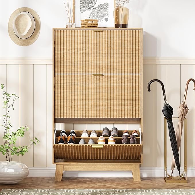 Shoe Cabinet Storage for Entryway