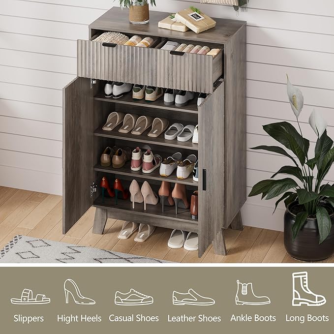 Shoe Cabinet Storage for Entryway
