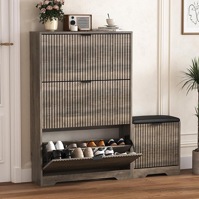 Shoe Cabinet Storage for Entryway