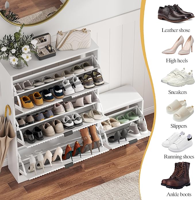 Shoe Cabinet Storage for Entryway